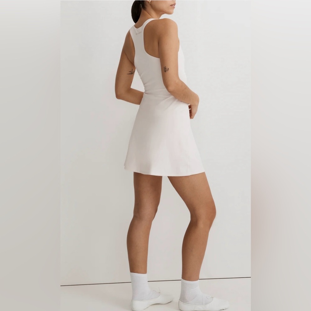 Outdoor Voices Cream Mini Dress - Picture 3 of 13
